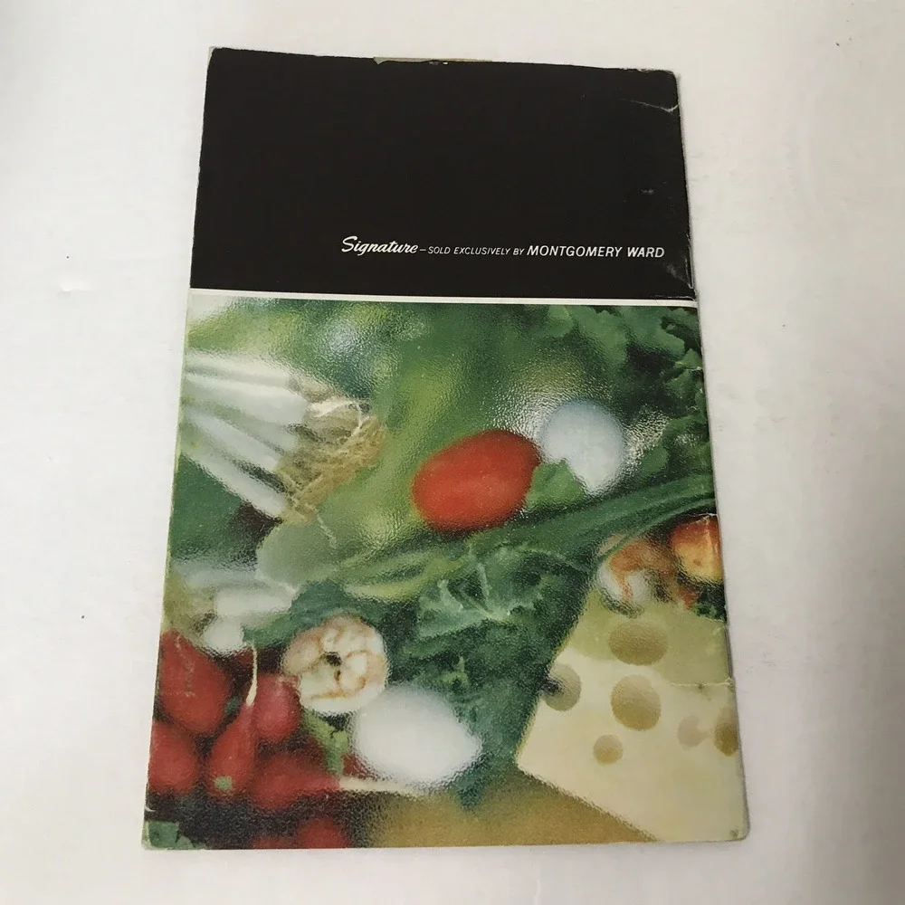 Montgomery Ward Signature Freezer Instruction Booklet